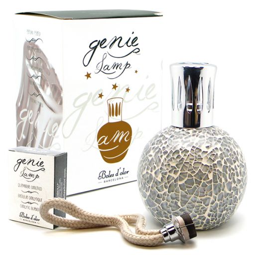 Genie Lamp - Sphere Mosaic Blanco