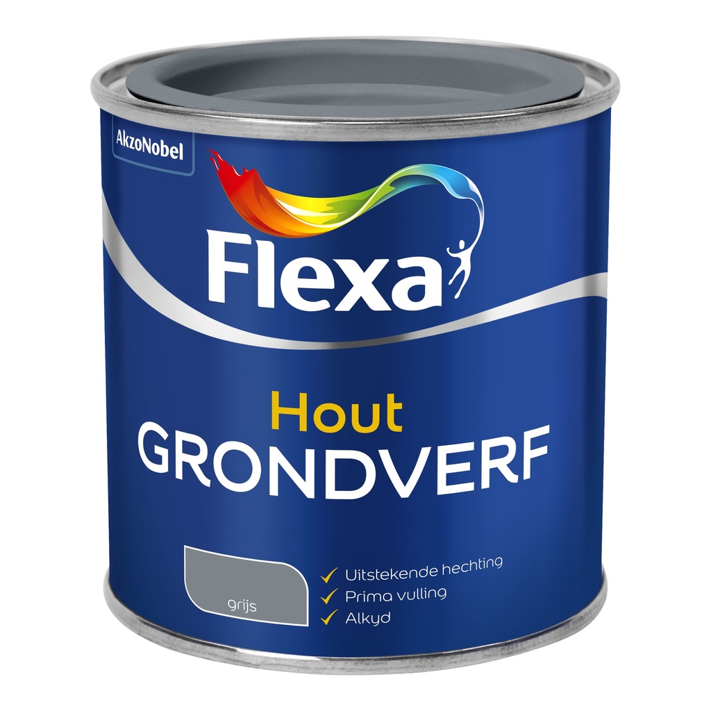 Flexa Grondverf Grijs 250Ml