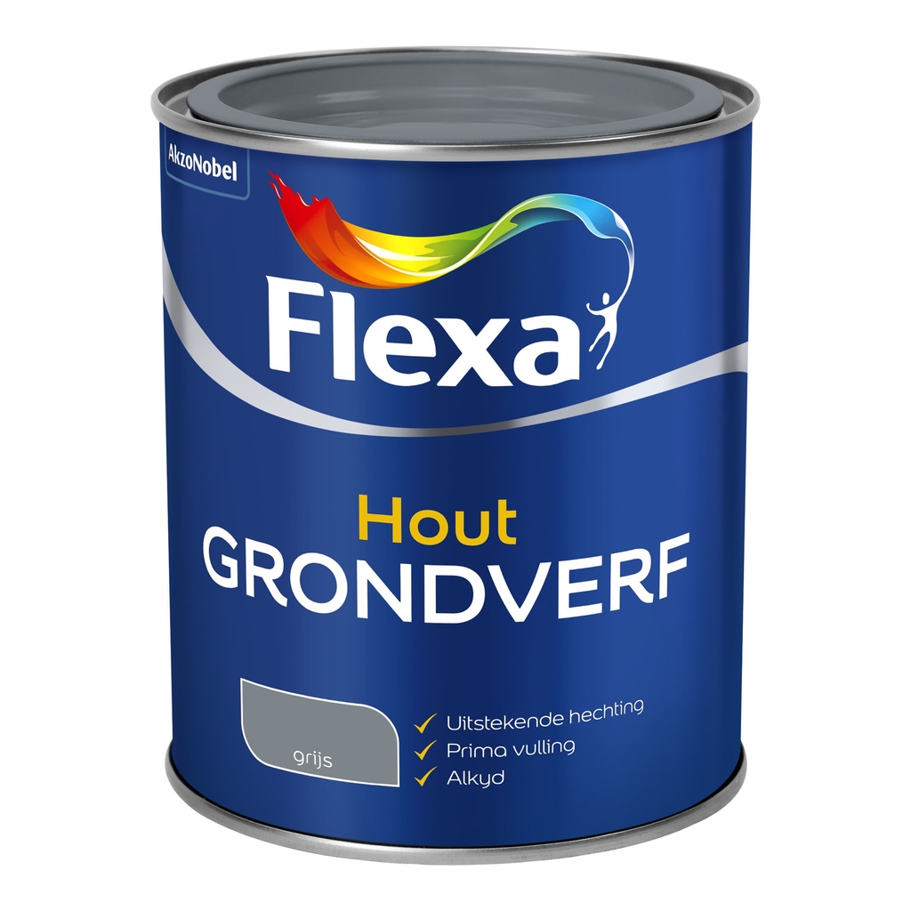 Flexa Grondverf Grijs 750Ml