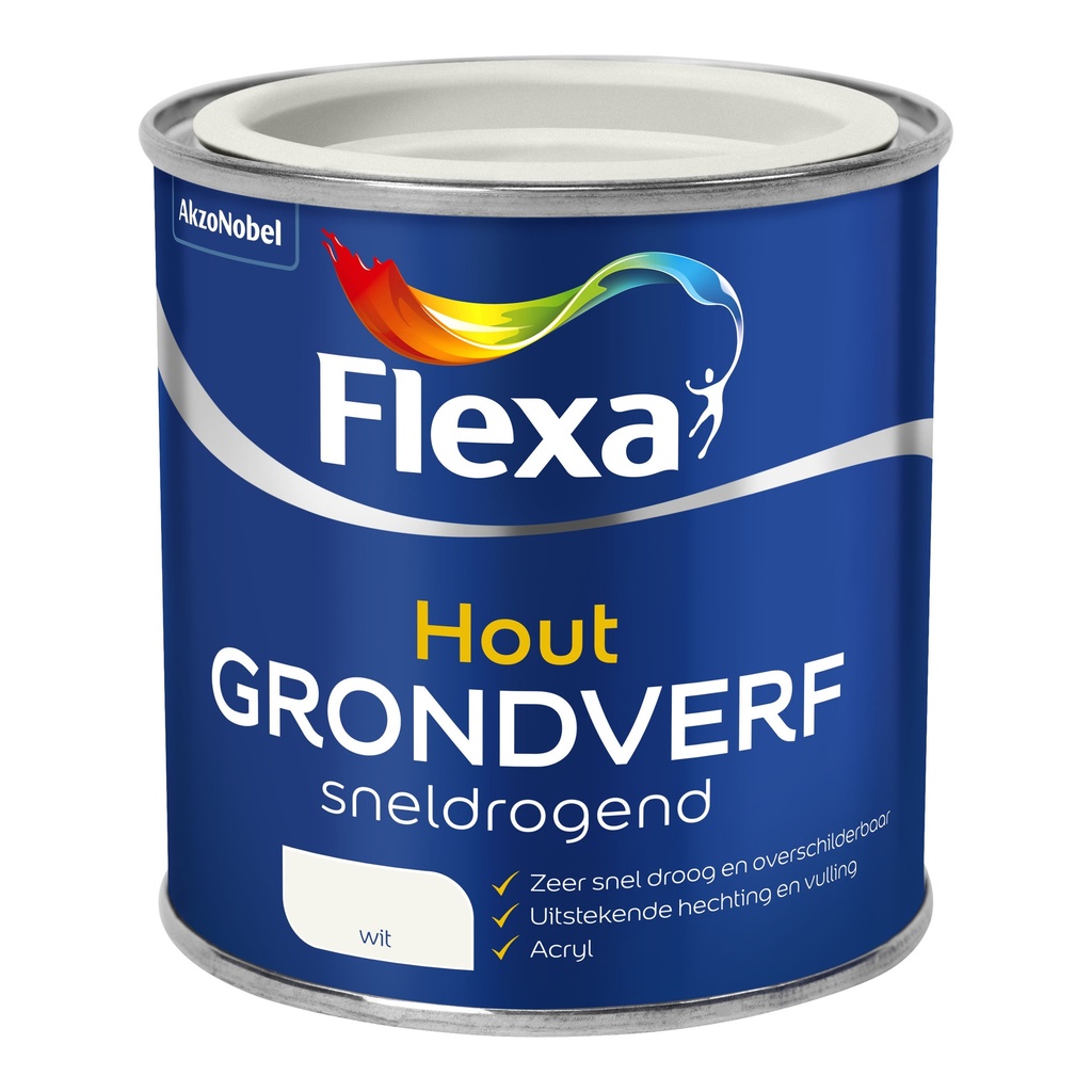 Flexa Grondverf Sd Wit 250Ml