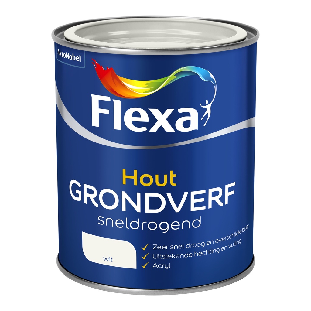 Flexa Grondverf Sd Wit 750Ml