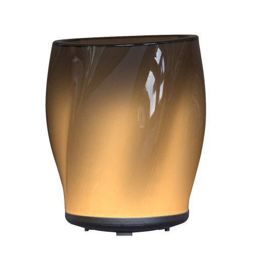 Aroma diffuser swirling mist
