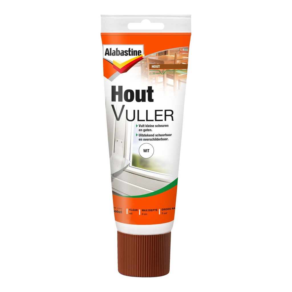 Alabastine Houtvuller Wit 330Gr