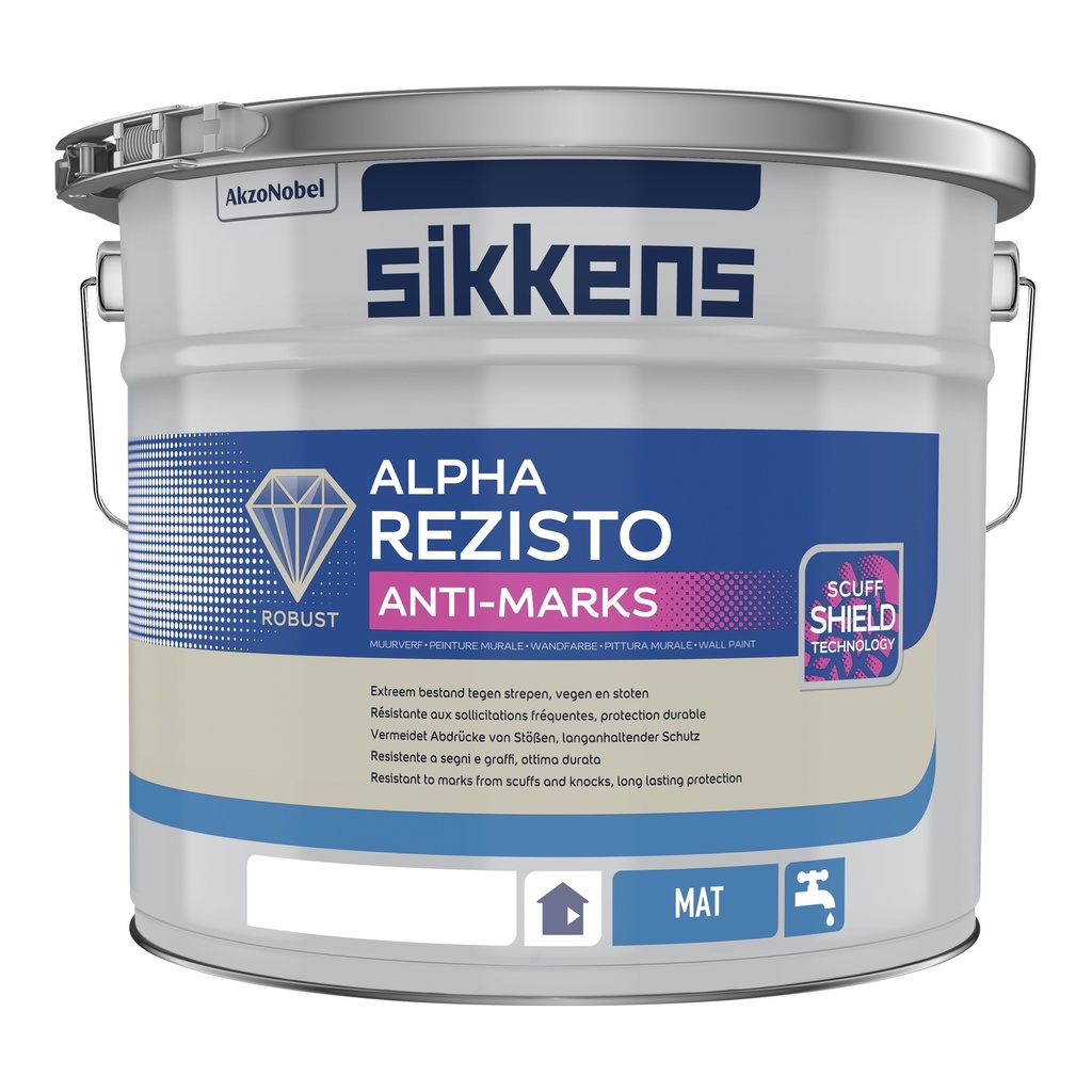 Sikkens Alpha Rez Amarks Mat N00 9,3L