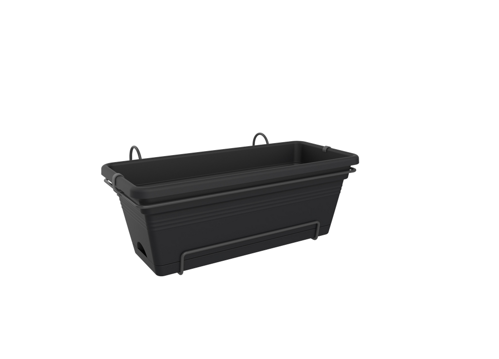 Green Basics Balkonbak Xl Allin1 55Cm Living Black