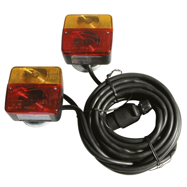 Carpoint 12V Achterlichtset Magneetbevestiging