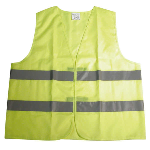 Dresco Veiligheidsvest Junior reflectie geel