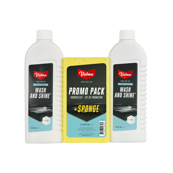 Valma S05G Wash and Shine + Spons 2x500ml 