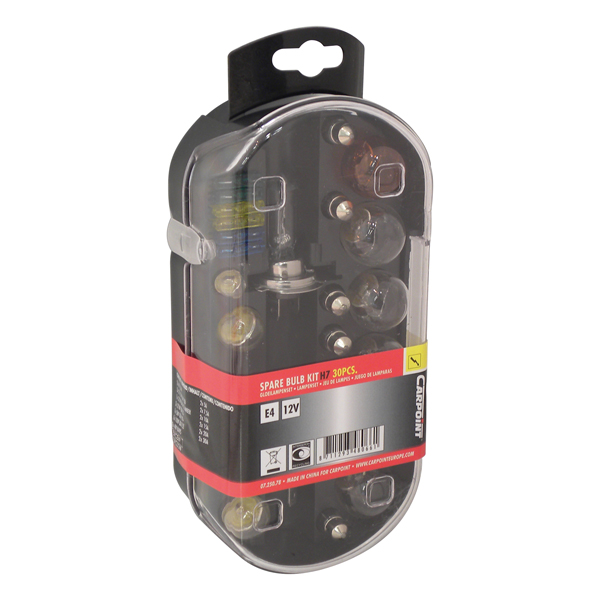 Carpoint 30-Delige Reservelampenset H7