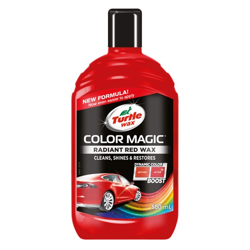 Turtle Wax 52711 Color Magic Radiant Red Wax 500ml