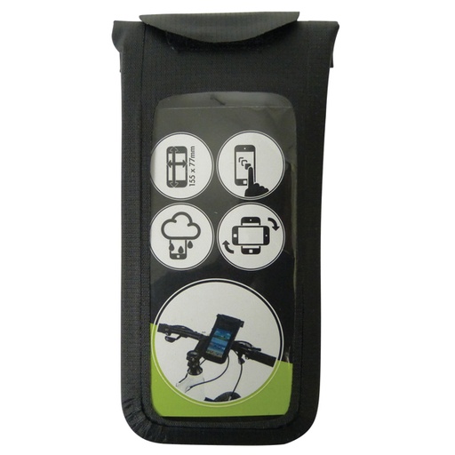 Dresco Smartphone Houder Fiets & hoes 155x77x11mm 