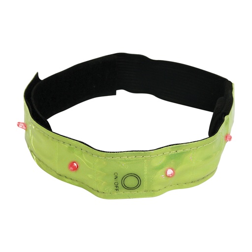 Dresco Reflecterende Armband 4 LED