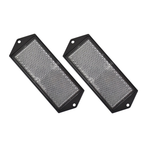 Carpoint Reflector Wit 104x40mm 2 Stuks