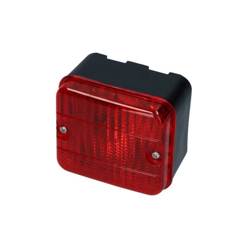 Mistachterlicht 70x80mm 12V e4-47333