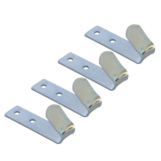 Opschroefhaak metaal 72mm 4st