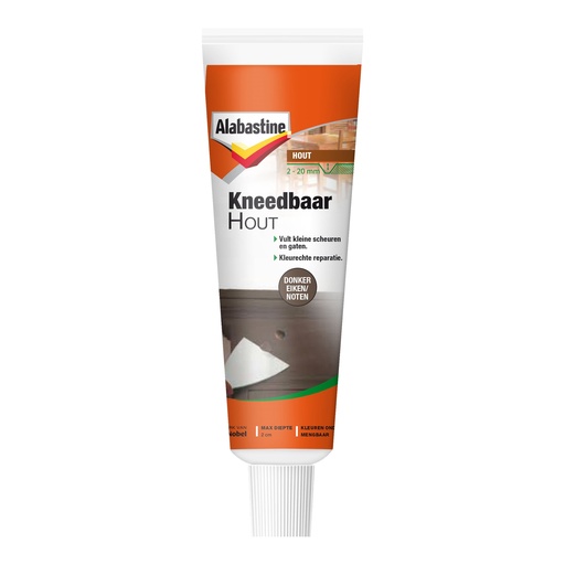Alabastine Kneedbaar Hout Donker Eik 75Gr