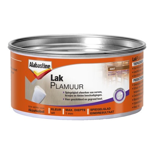 Alabastine Lakplamuur 800Gr