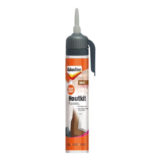 Alabastine Quick And Easy Houtkit Wit 300Gr