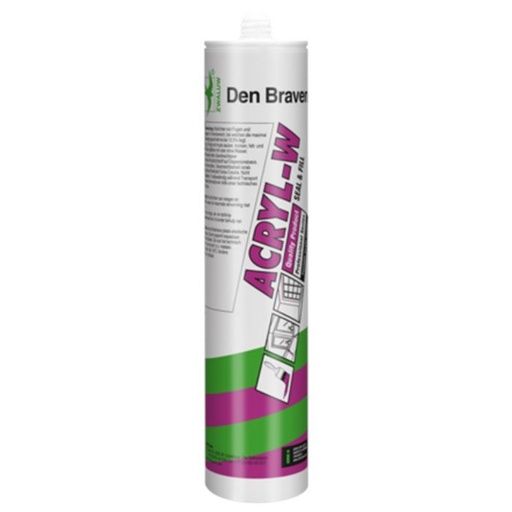 Zwaluw Den Braven Acryl-W 310 ml Wit