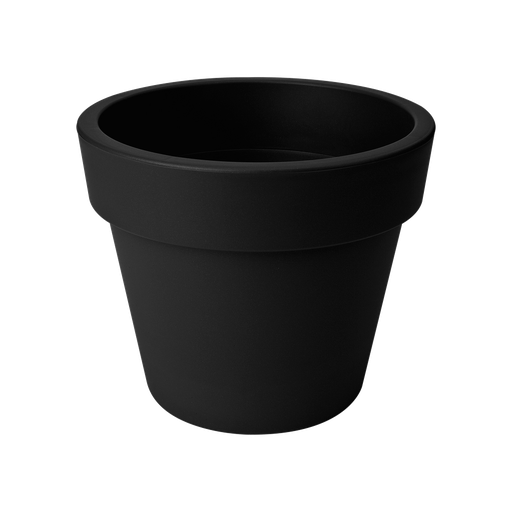 Green Basics Top Planter 23Cm Living Black